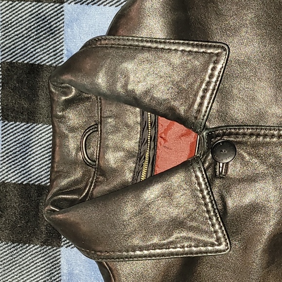 Y2k. PELLE STUDIO by WILSON'S Leather. Longcoat. Women's size Small. LIKE-NEW - Picture 7 of 16